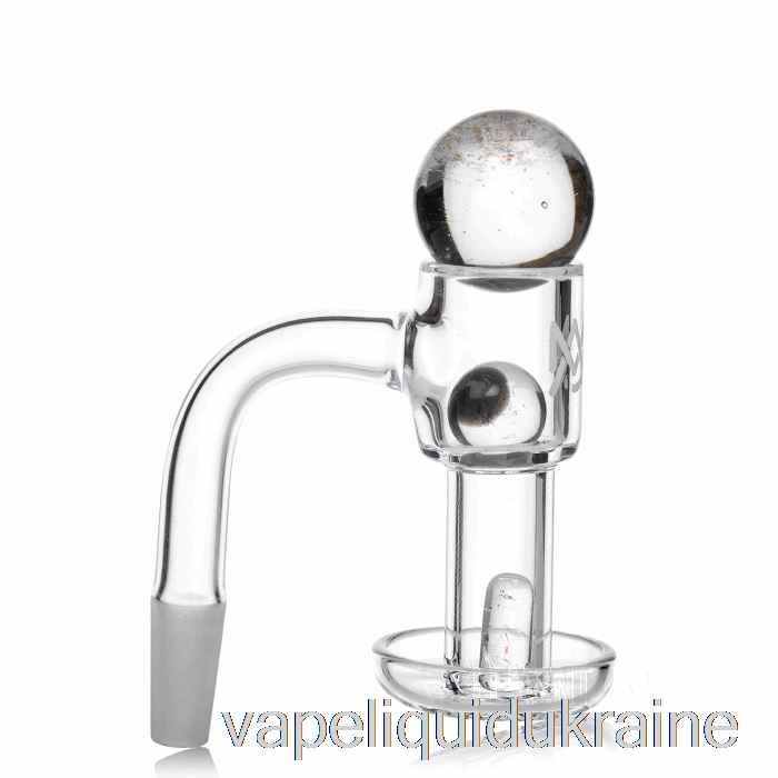 Vape Liquid Ukraine MJ Arsenal 10mm PREMIUM QUARTZ TERP SLURPER Bucket Banger Silver - HALF WELD